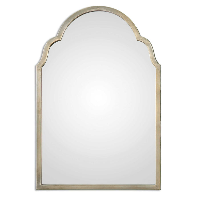 Petite Arched Mirror, Champagne