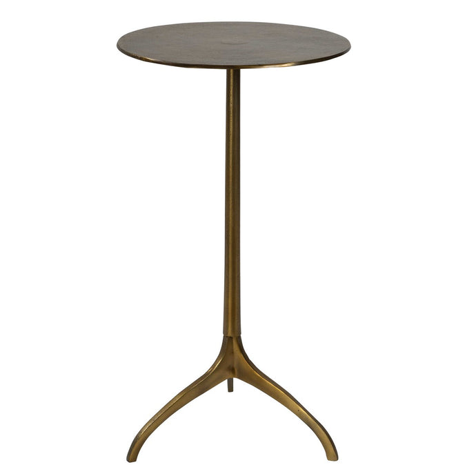 Ashley Accent Table, Antique Gold