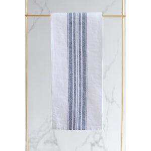 Linen Hand Towel, Blue