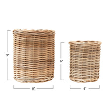 Load image into Gallery viewer, Wicker Container Set
