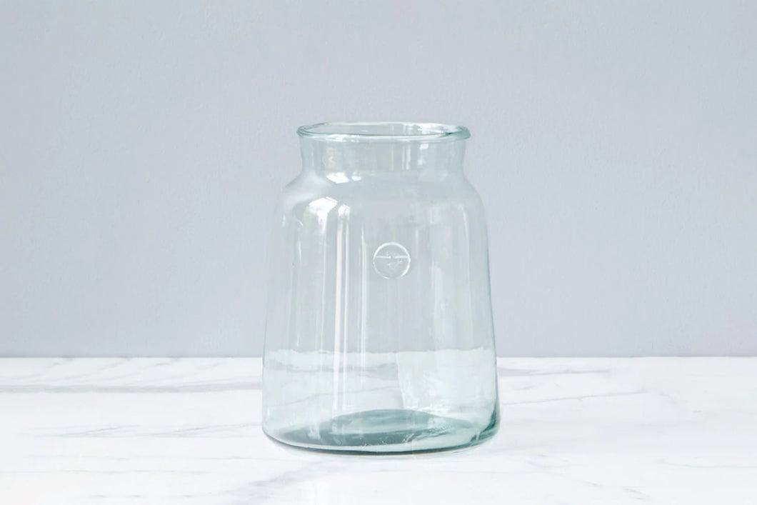 French Mason Jar, Medium Glass